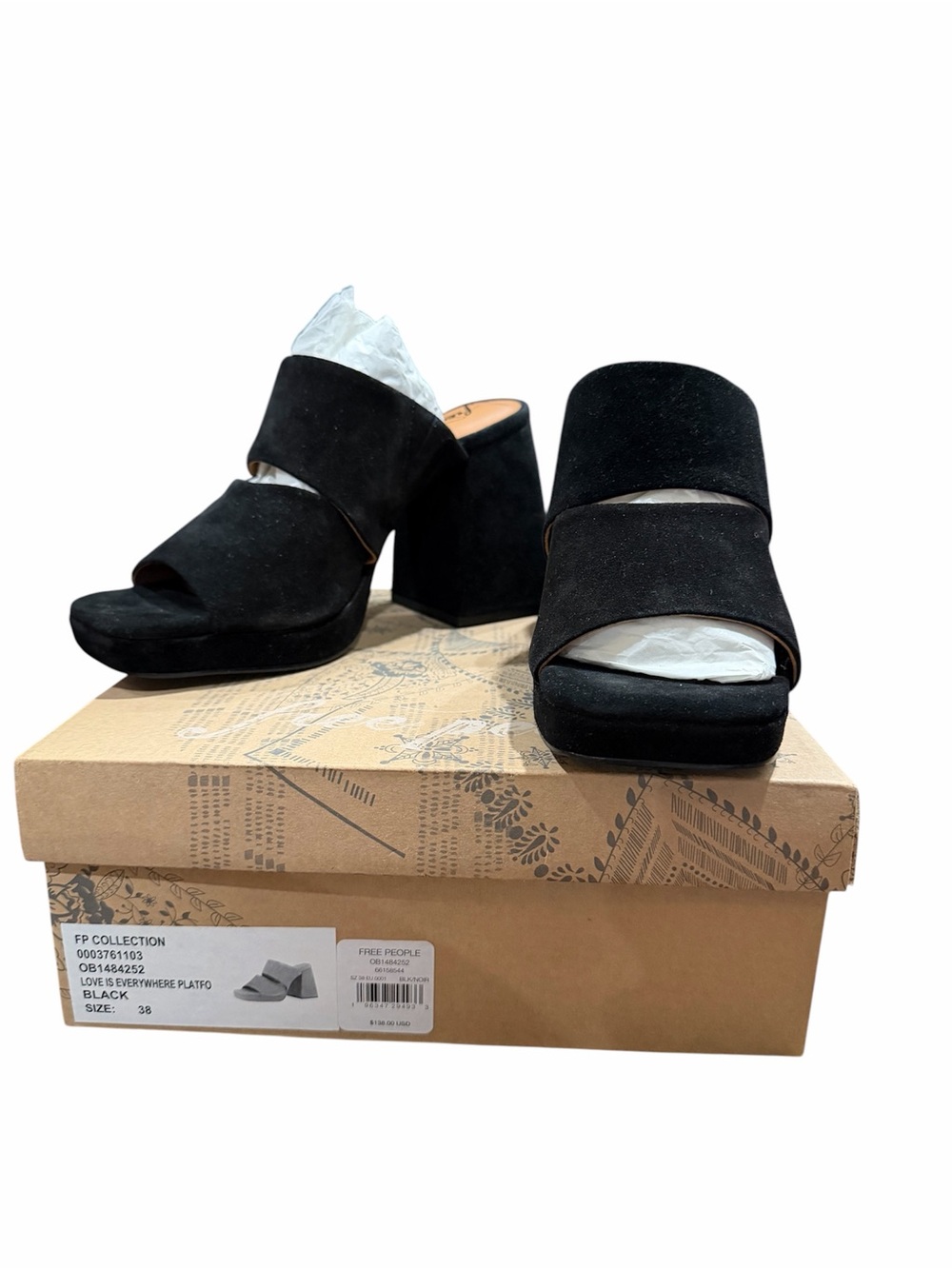 Free People Love is Everywhere platform sandal (008)